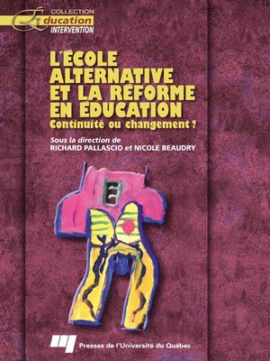 cover image of L' école alternative et la réforme en éducation